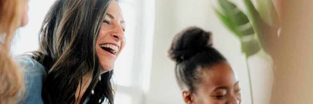 A group of women enjoy Emdr therapy houston