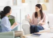 woman in therapy discussing alcoholism
