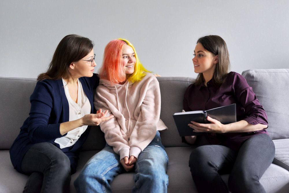 LGBTQ Pride Month support for teens during counseling session