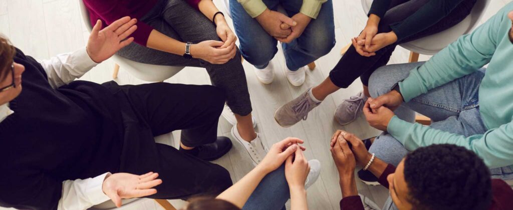 Peer support group therapy for mental health and addiction recovery in Houston